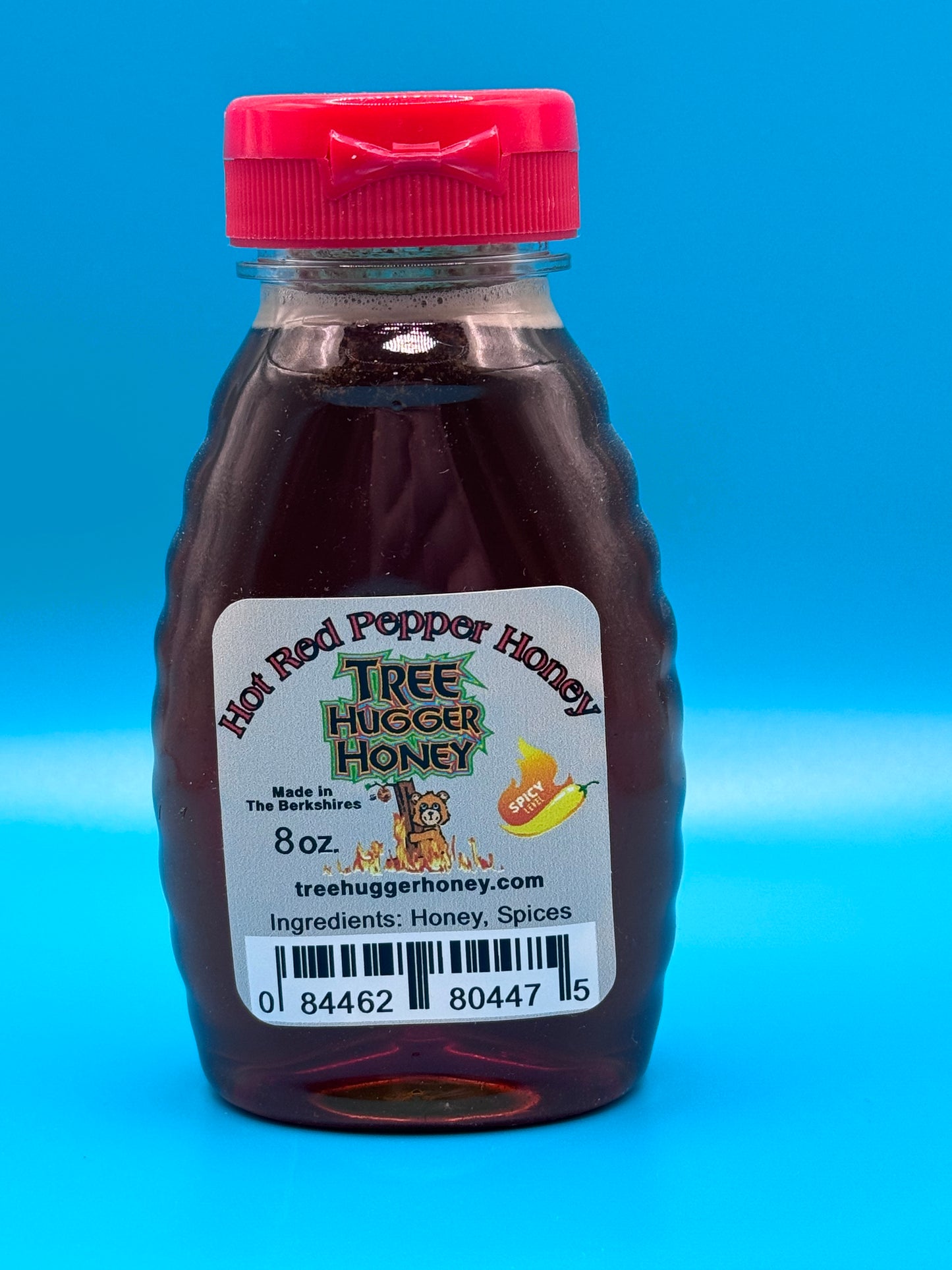 8 oz Hot Red Pepper Honey