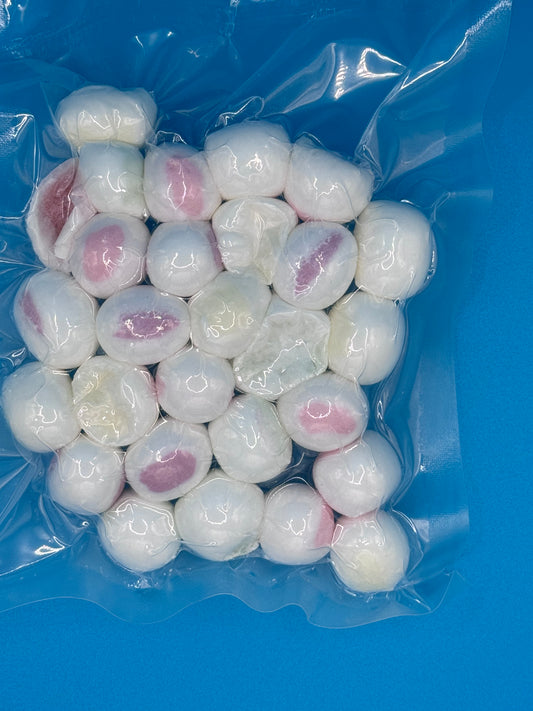 Freeze-dried candies, Small sample bag.